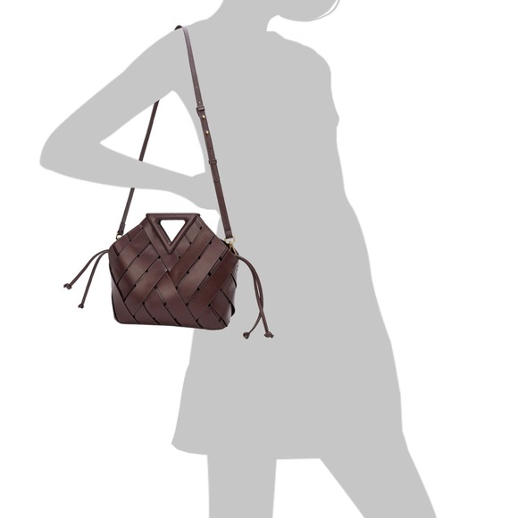 TIFFANY & FRED Smooth & Perforated Leather Bag - Picture 2 of 6